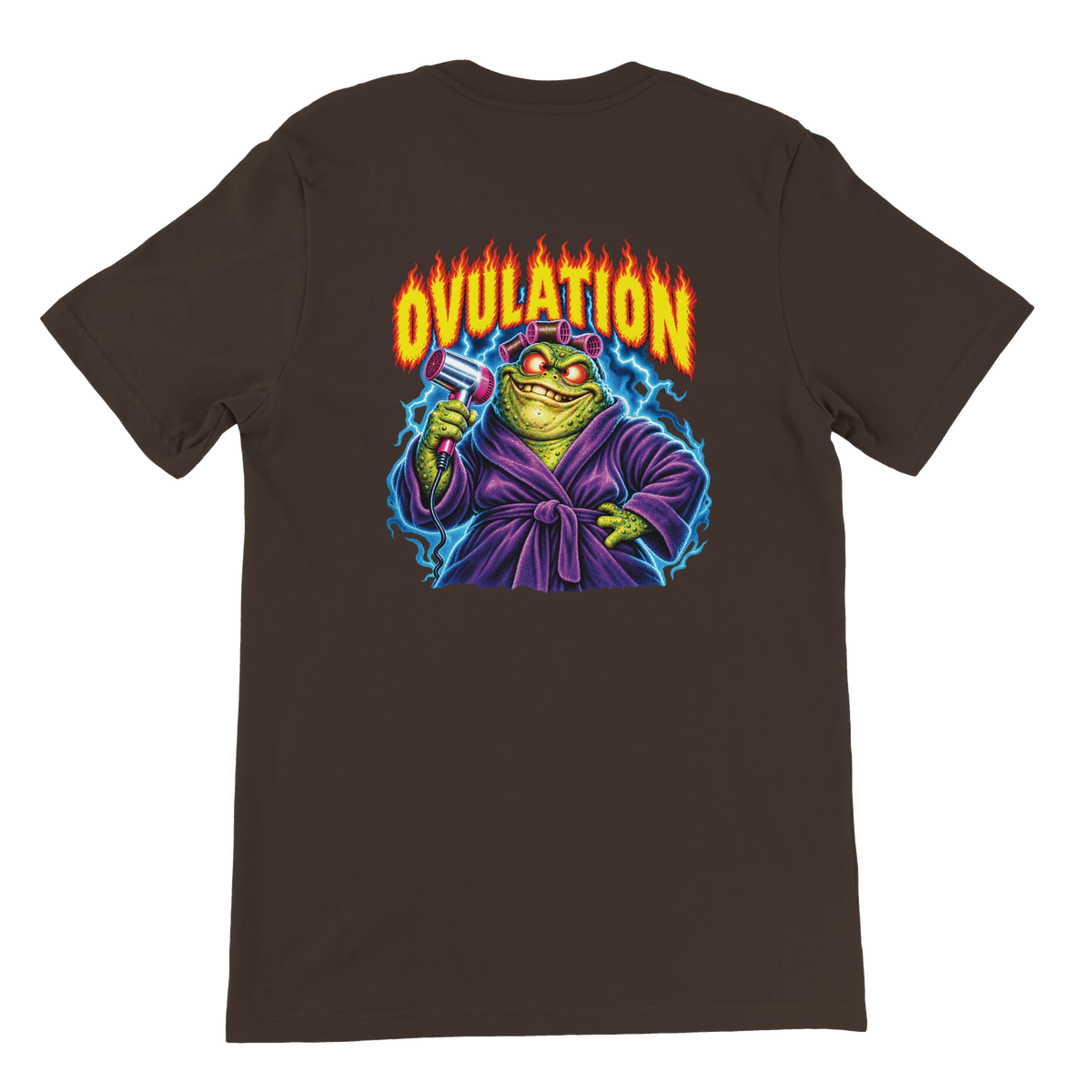 T-shirt « Ovulation » marron, dos