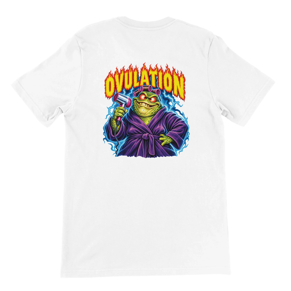 T-shirt « Ovulation » blanc, dos