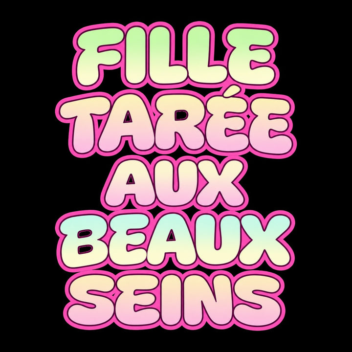 Fille tarée aux beaux seins