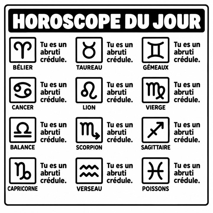 Horoscope du jour