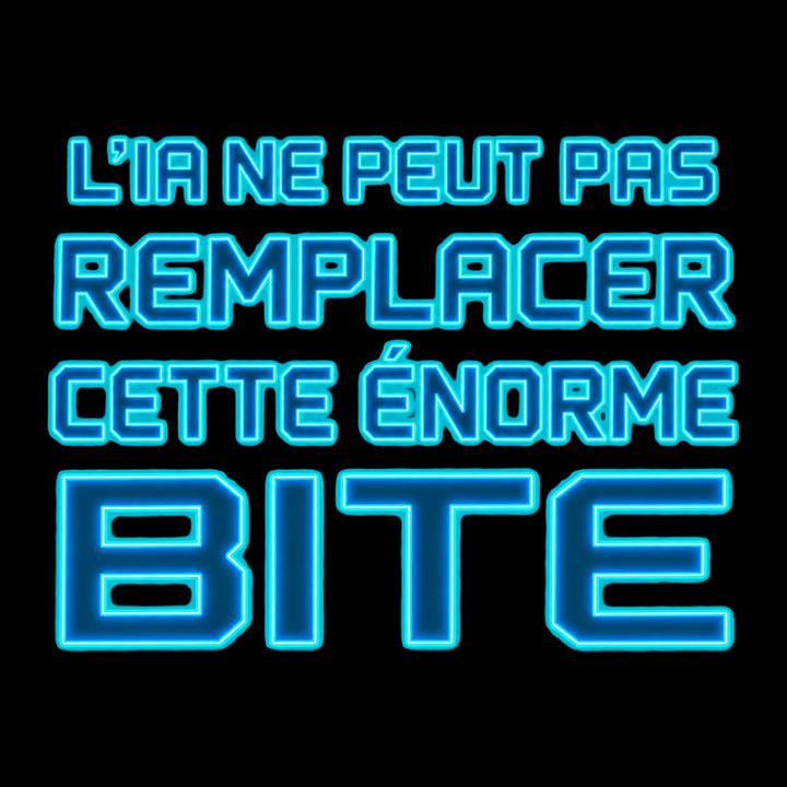 L’IA ne peut pas remplacer cette énorme bite